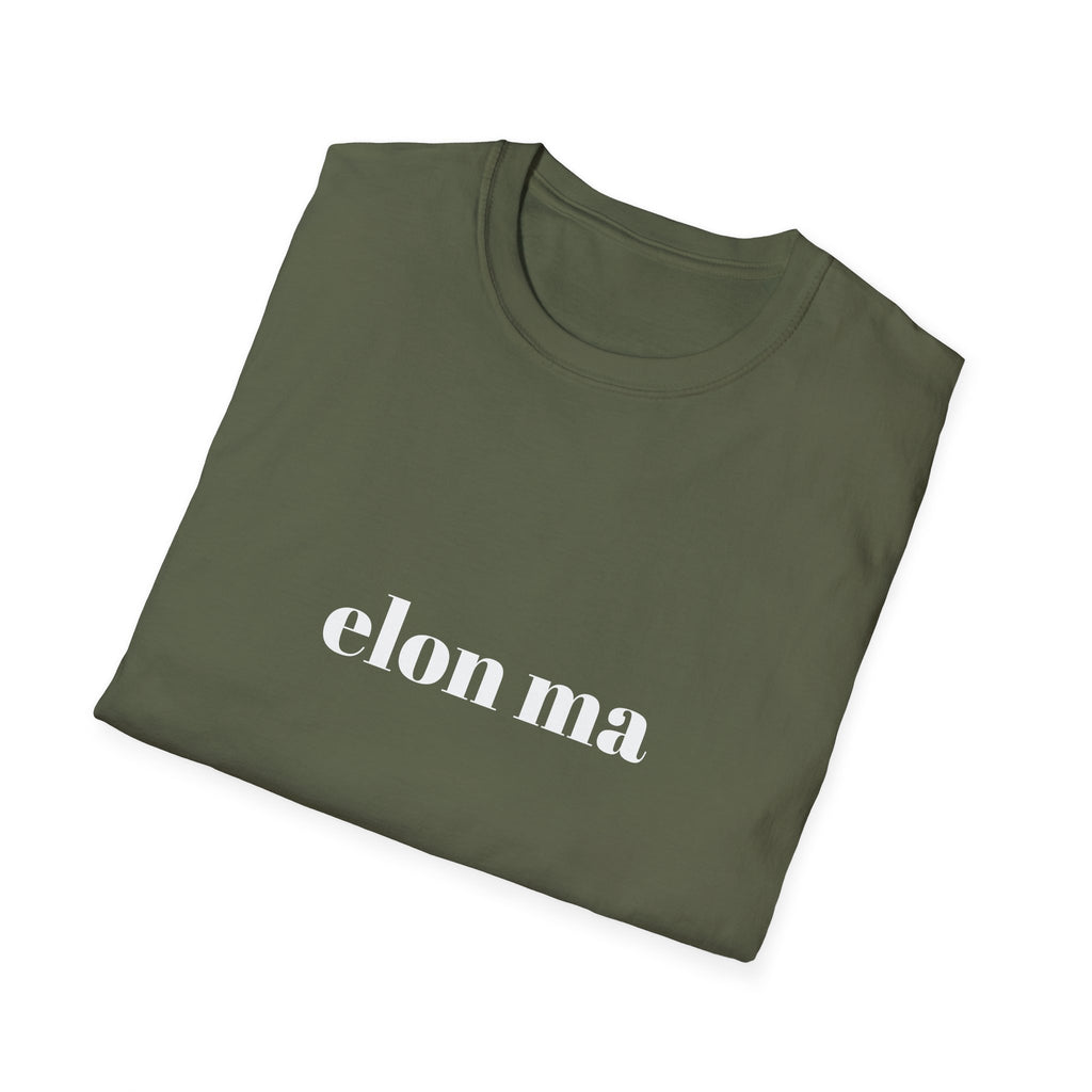T-Shirt — "elon ma" Graphic Tee