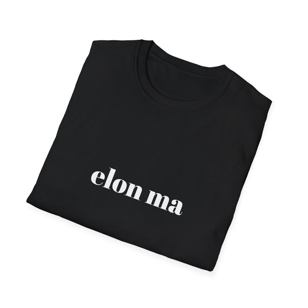 T-Shirt — "elon ma" Graphic Tee