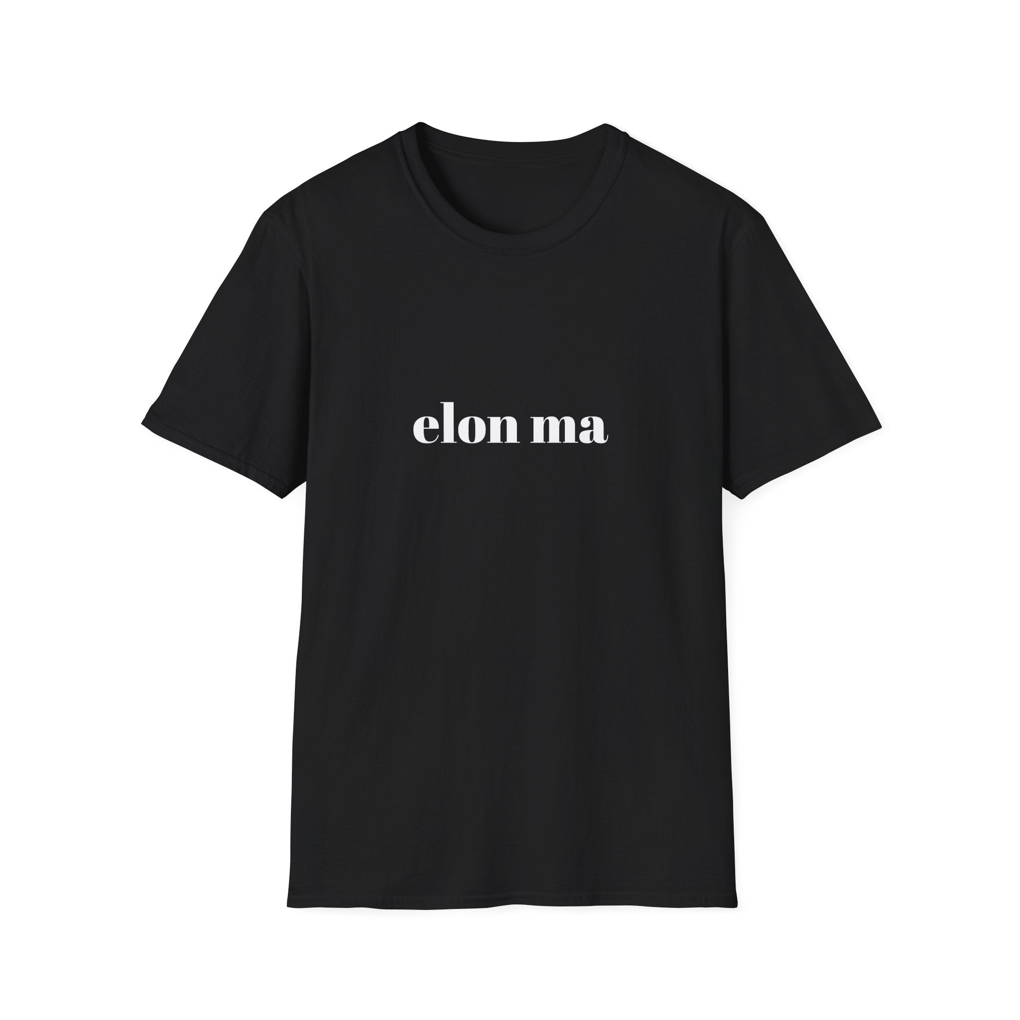 T-Shirt — "elon ma" Graphic Tee