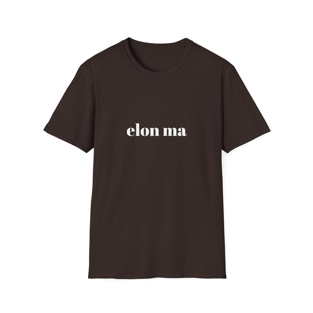 T-Shirt — "elon ma" Graphic Tee