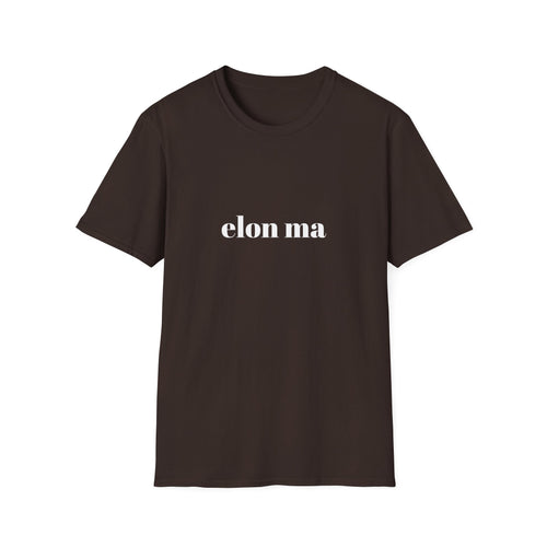 T-Shirt — "elon ma" Graphic Tee